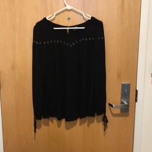 Black Grommet Top
